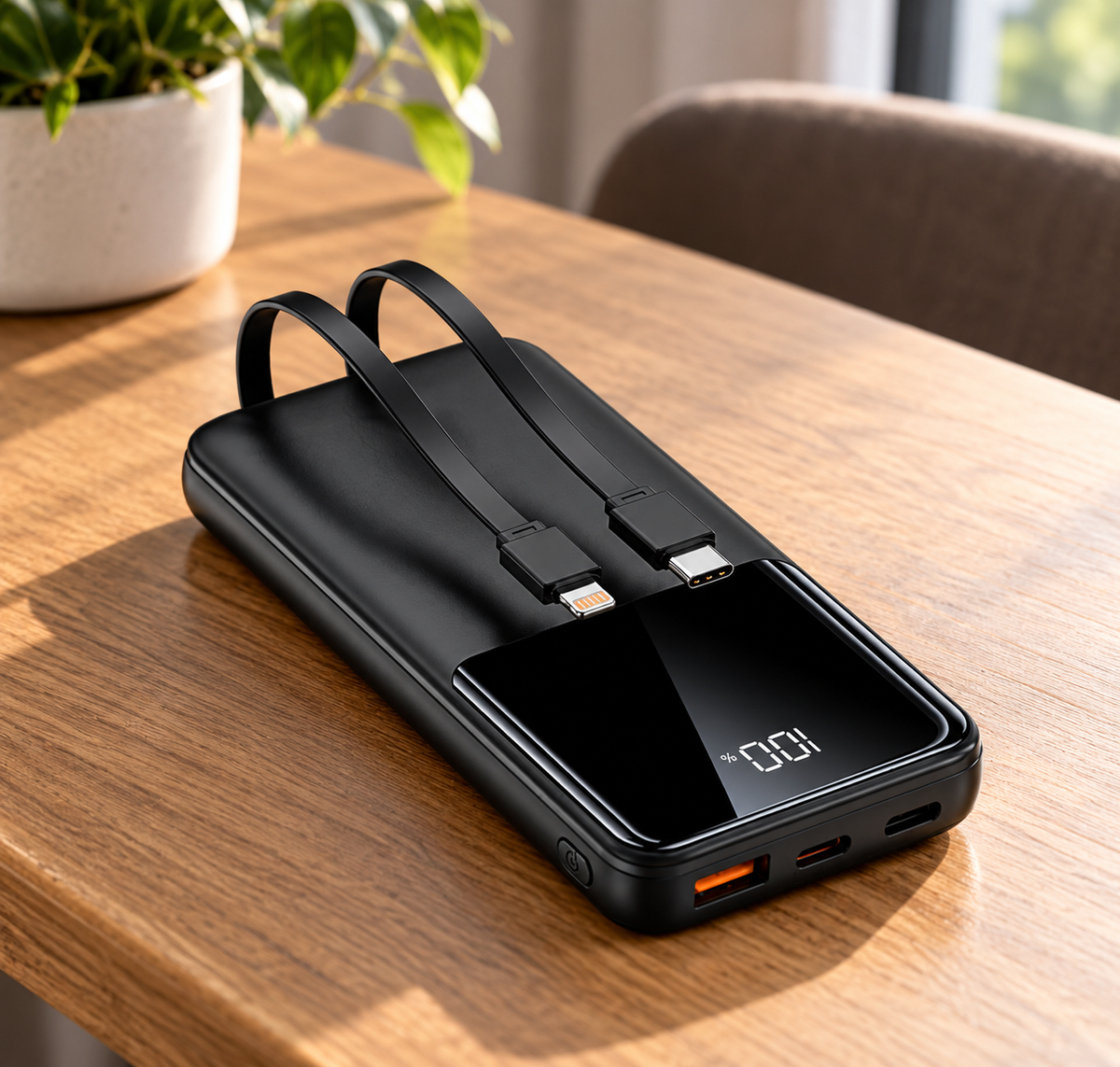 Powerbank 10.000 mAh 10W mit Display