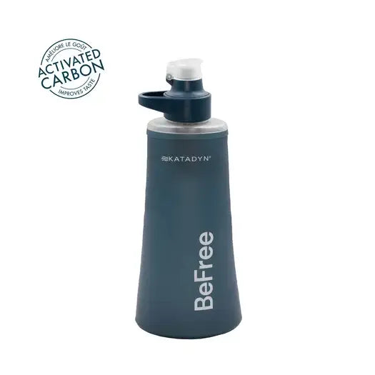 Katadyn BeFree AC 1.0L opvouwbaar waterfilter - Slate Blue
