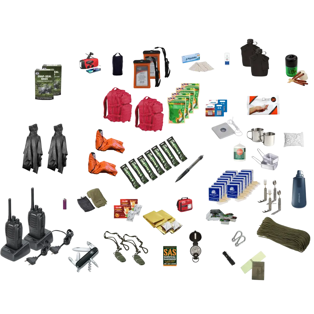 Stel je eigen noodpakket samen