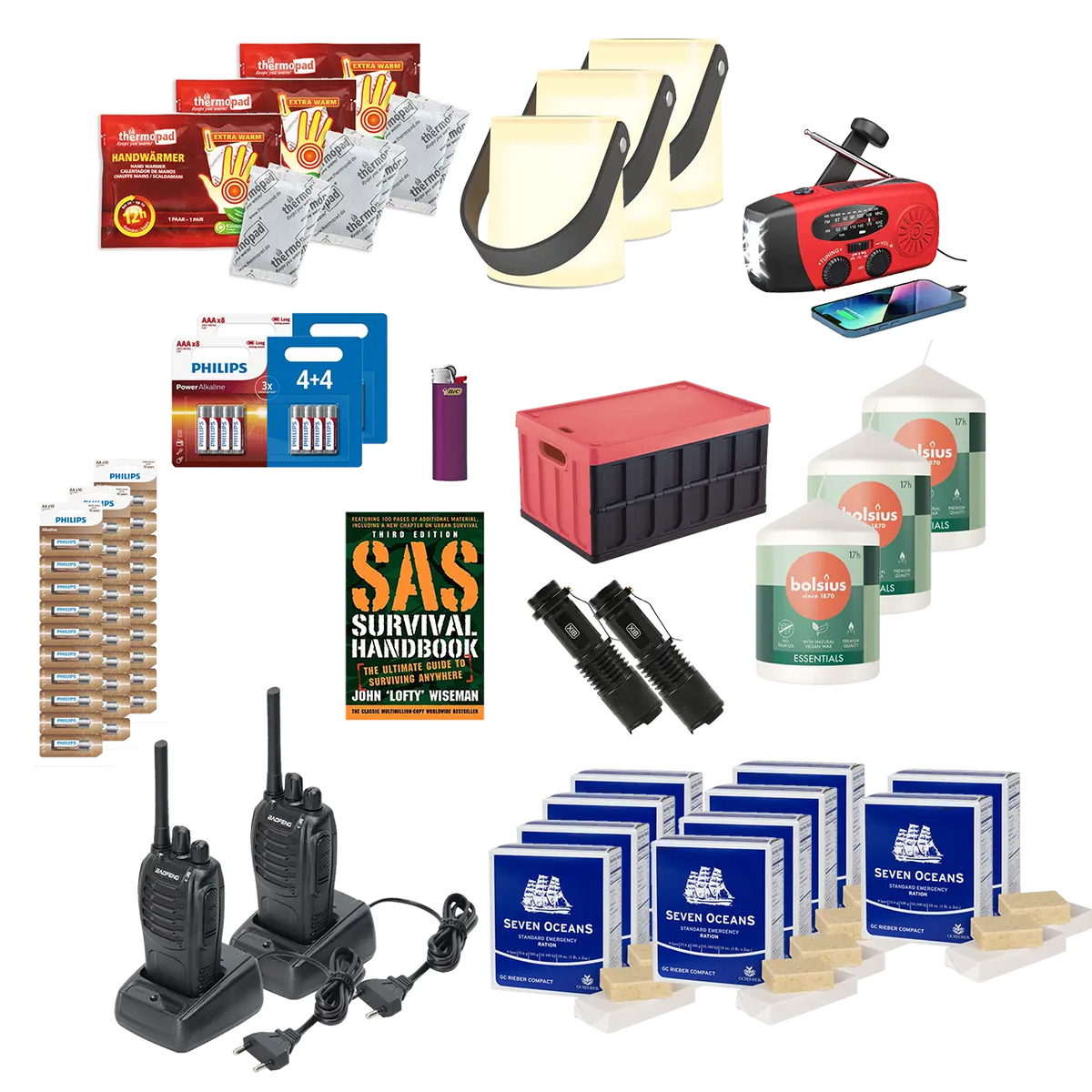 Wat moet er in een noodpakket zitten? [Checklist 2025]