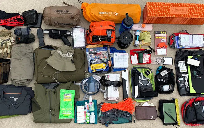 Wat zit er in een bug out bag?