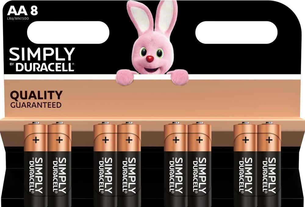 Duracell Plus AA (LR6) 8-teilig