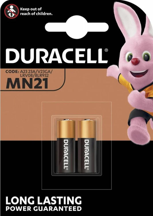 Duracell alkaline MN21 A23 12V 2 dlg