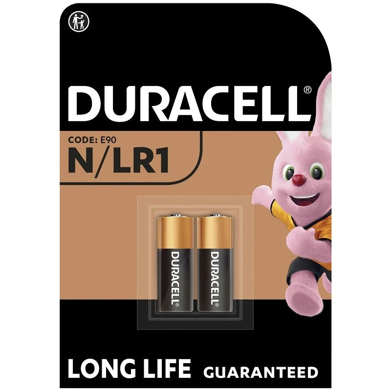 Duracell Alcaline MN9100 LR1 1,5V – Pack de 2