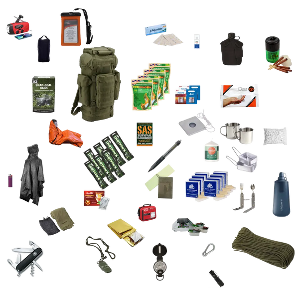 1-person Flood Survival Pack for days