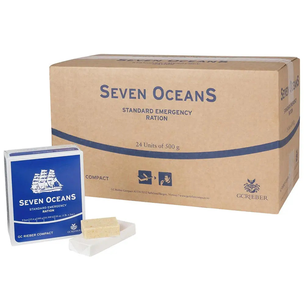 Sos Sea Ration 24 x Seven Oceans emergency ration in box - SOS Central