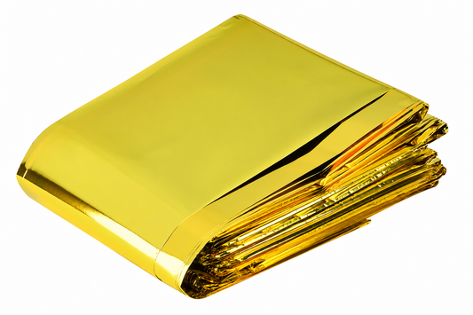 Nooddeken zilver/ goud kou/ hitte 160 x 210 cm