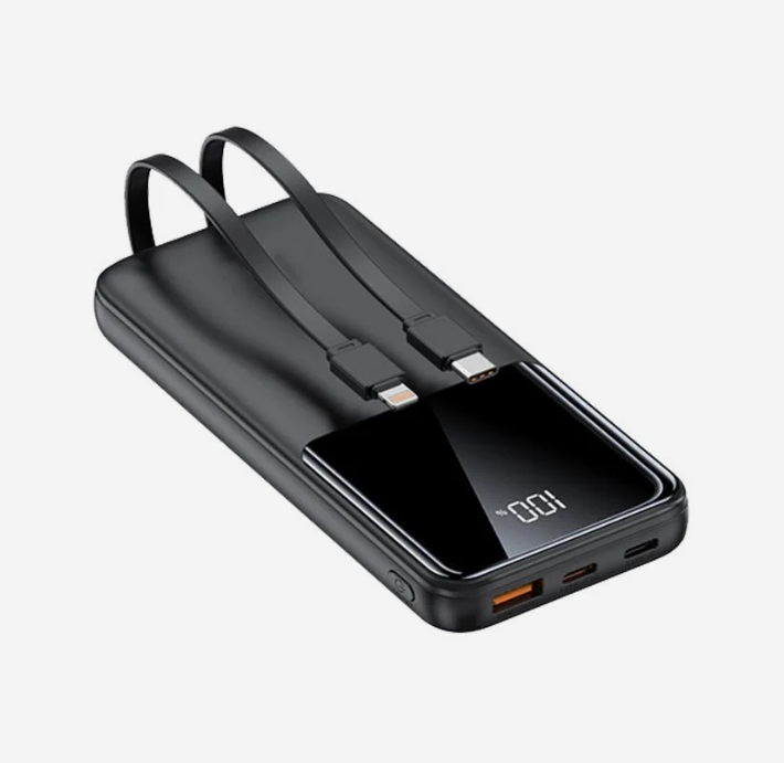 Powerbank 10.000 mAh 10W mit Display