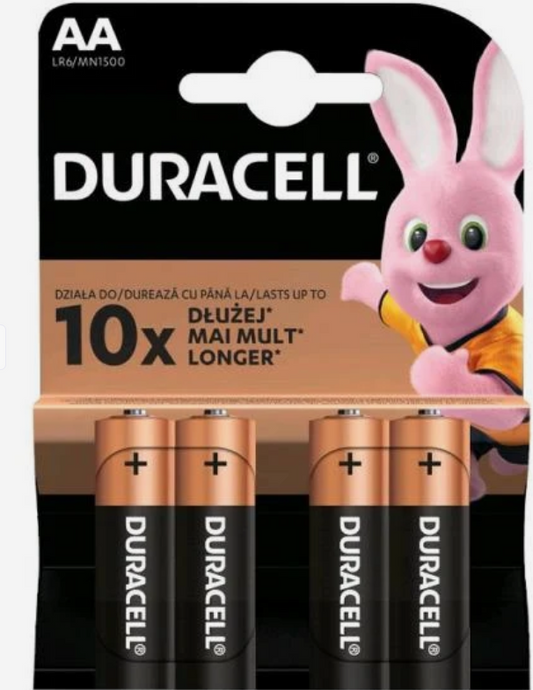 Duracell AA (LR6) 4 dlg