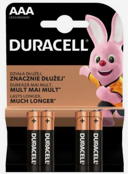 Duracell AAA 4 dlg