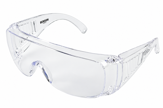 Safety Glasses with Transparent Frame