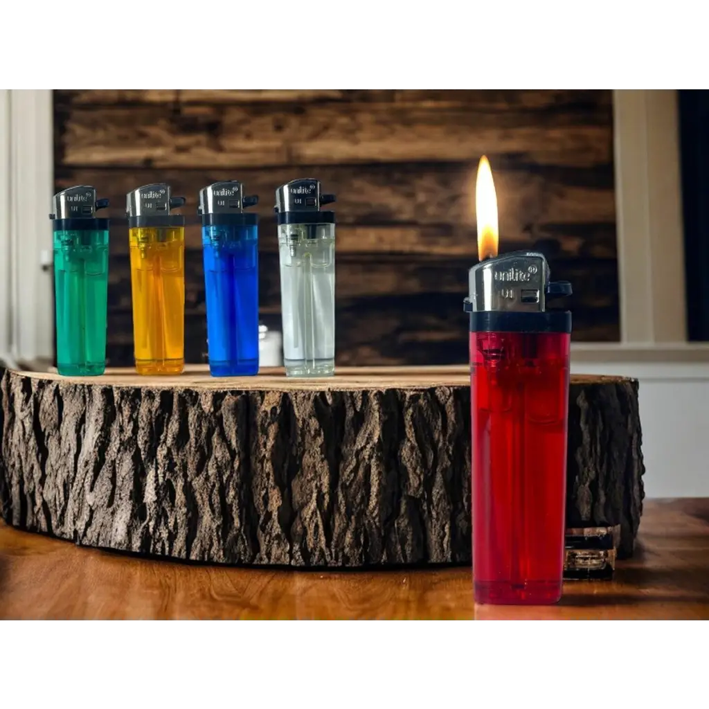 Aanstekers - doorzichtig neon kleur wegwerp High Quality Lighters