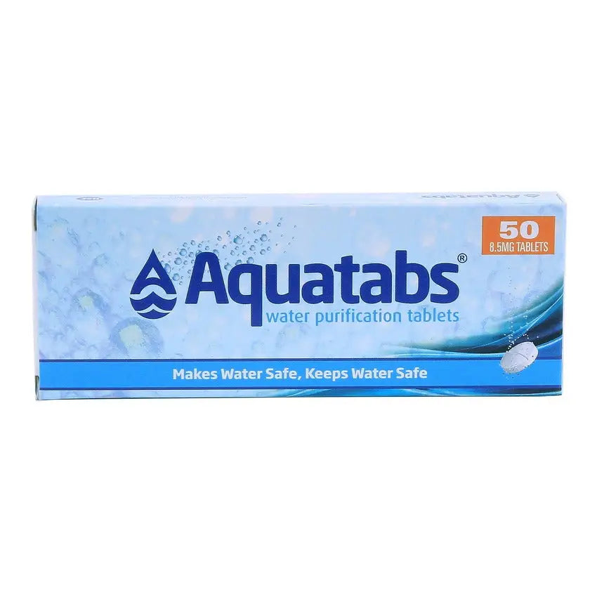 Aquatabs waterzuiveringstabletten 8,5mg (50 stuks)