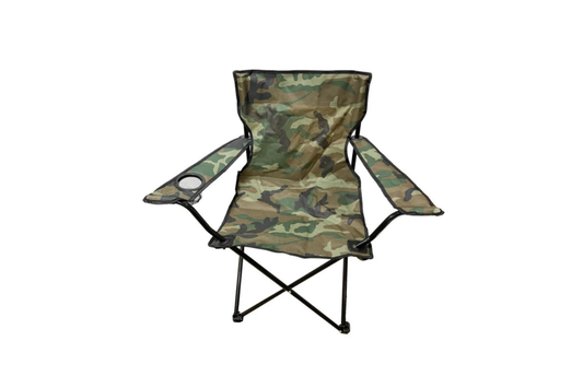 Campingstoel 50 x 50 x 80 cm camouflage