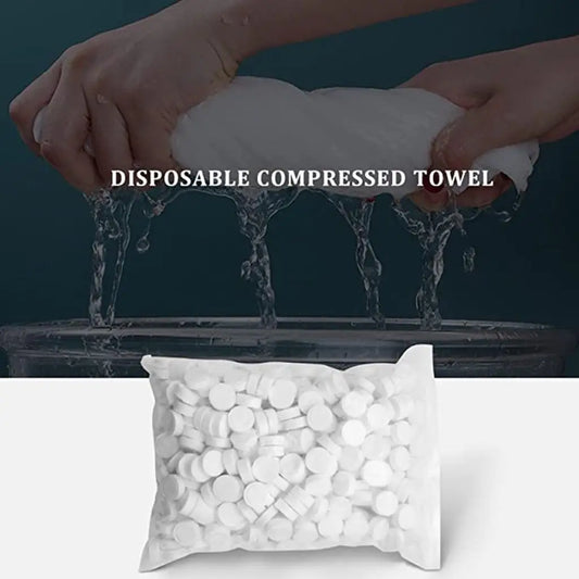 Magic Towel Gecomprimeerde Handdoek (50 stuks in 1 zak)