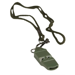 Mil-Tec ’No Ball’ emergency whistle olive green