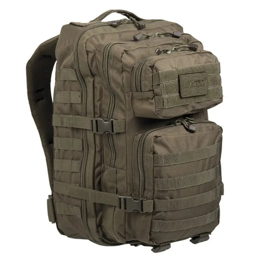 Mil - Tec U.S. Assault Backpack / rugzak - large (in verschillende kleuren) Groen (OD)