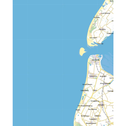 Topografische kaart 1:100.000 - 6 Den Helder kaarten