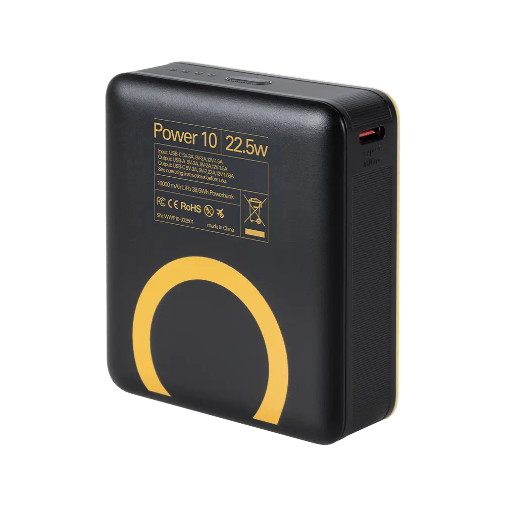 WakaWaka Power 10 Geel Energie en Elektronica